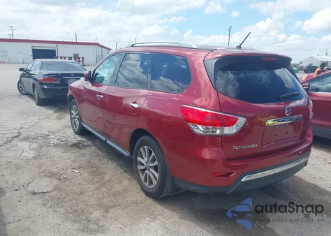 2015 Nissan Pathfinder S from USA, damaged, VIN 5N1AR2MNXFC696753